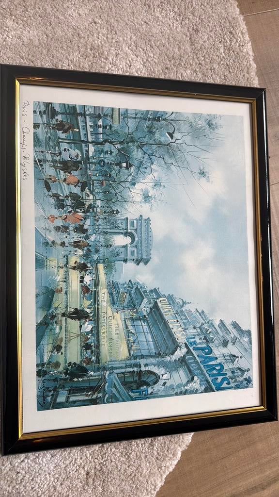Schilderij Paris Maurice Legendre, Ophalen