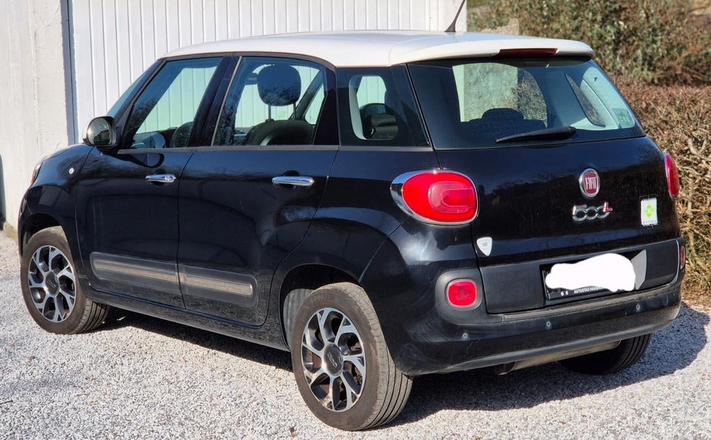 Fiat 500L CNG BENZ 1prop clima 2017.180mkm ctok 5900€, Autos, Cuir, Euro 6, Boîte manuelle, 5 portes