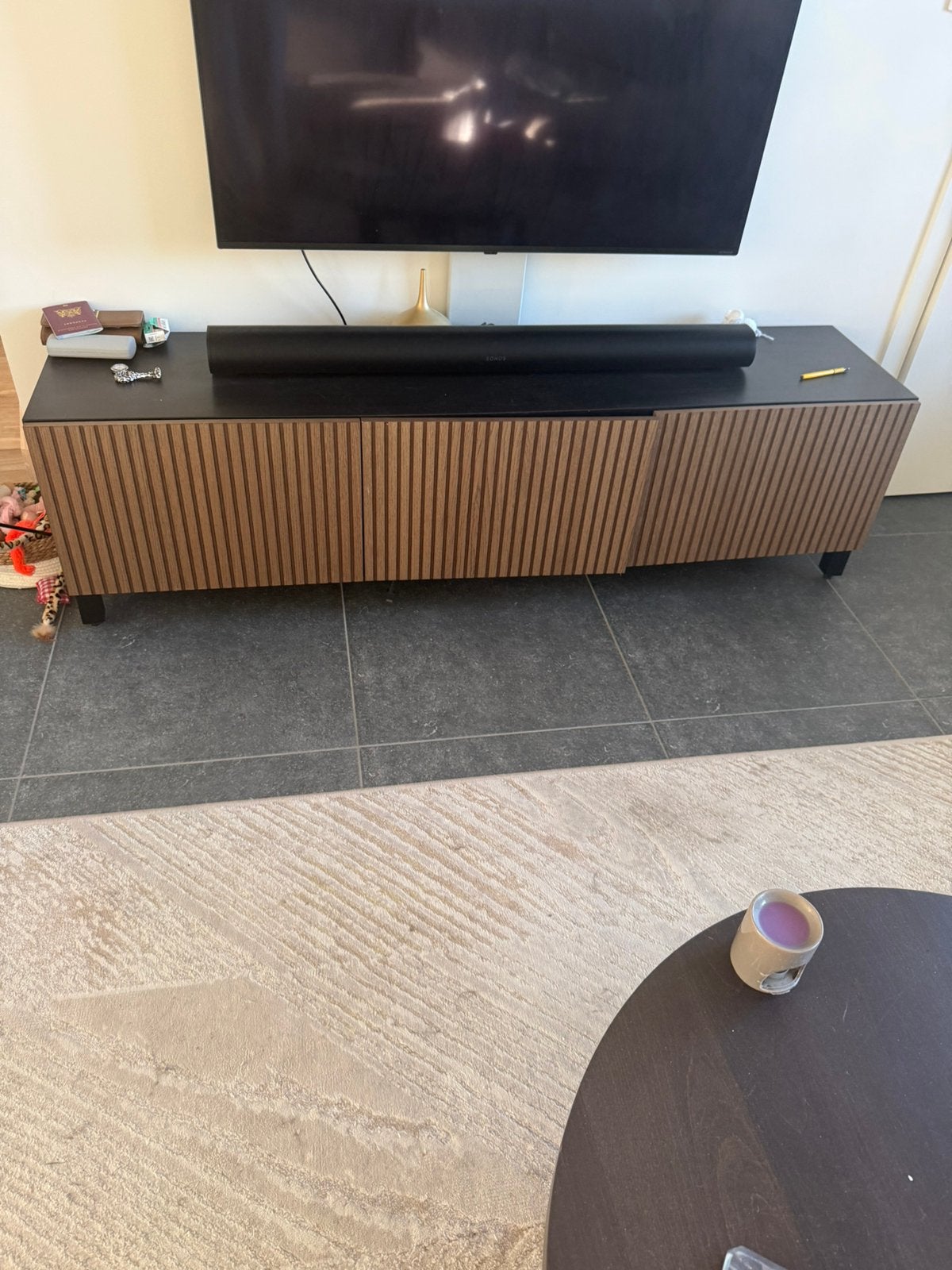 Besta tv meubel, Ophalen, Zo goed als nieuw