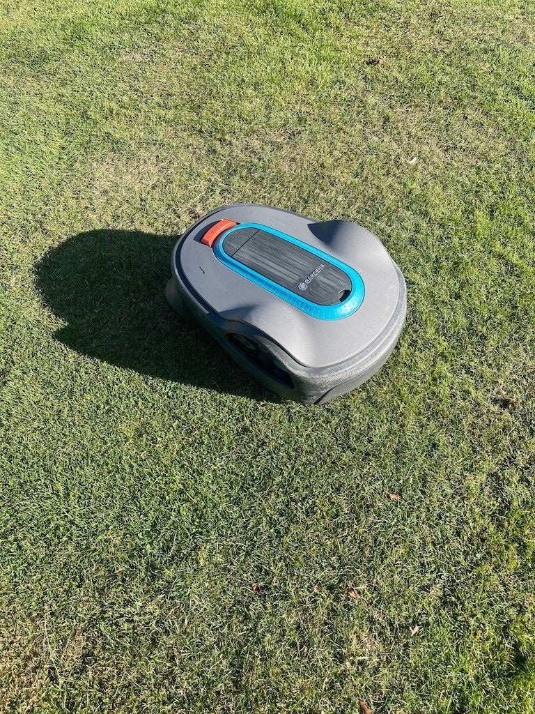GARDENA SILENO 800 robotgrasmaaier, Tuin en Terras, Ophalen, Gebruikt, Gardena, Met regensensor