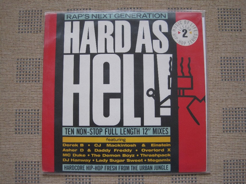 Hard as Hell - Lesson 2, Cd's en Dvd's, LP, Gebruikt, Ophalen of Verzenden, 12 inch