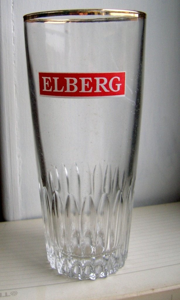 ELBERG (Koekelberg), Verzamelen, Biermerken, Zo goed als nieuw, Glas of Glazen, Ophalen of Verzenden