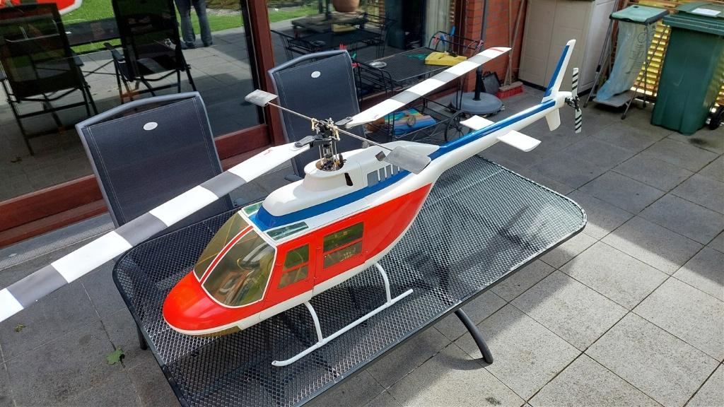 vario bell 206 jet ranger, Hobby en Vrije tijd, Modelbouw | Radiografisch | Helikopters en Quadcopters, Ophalen, Zo goed als nieuw