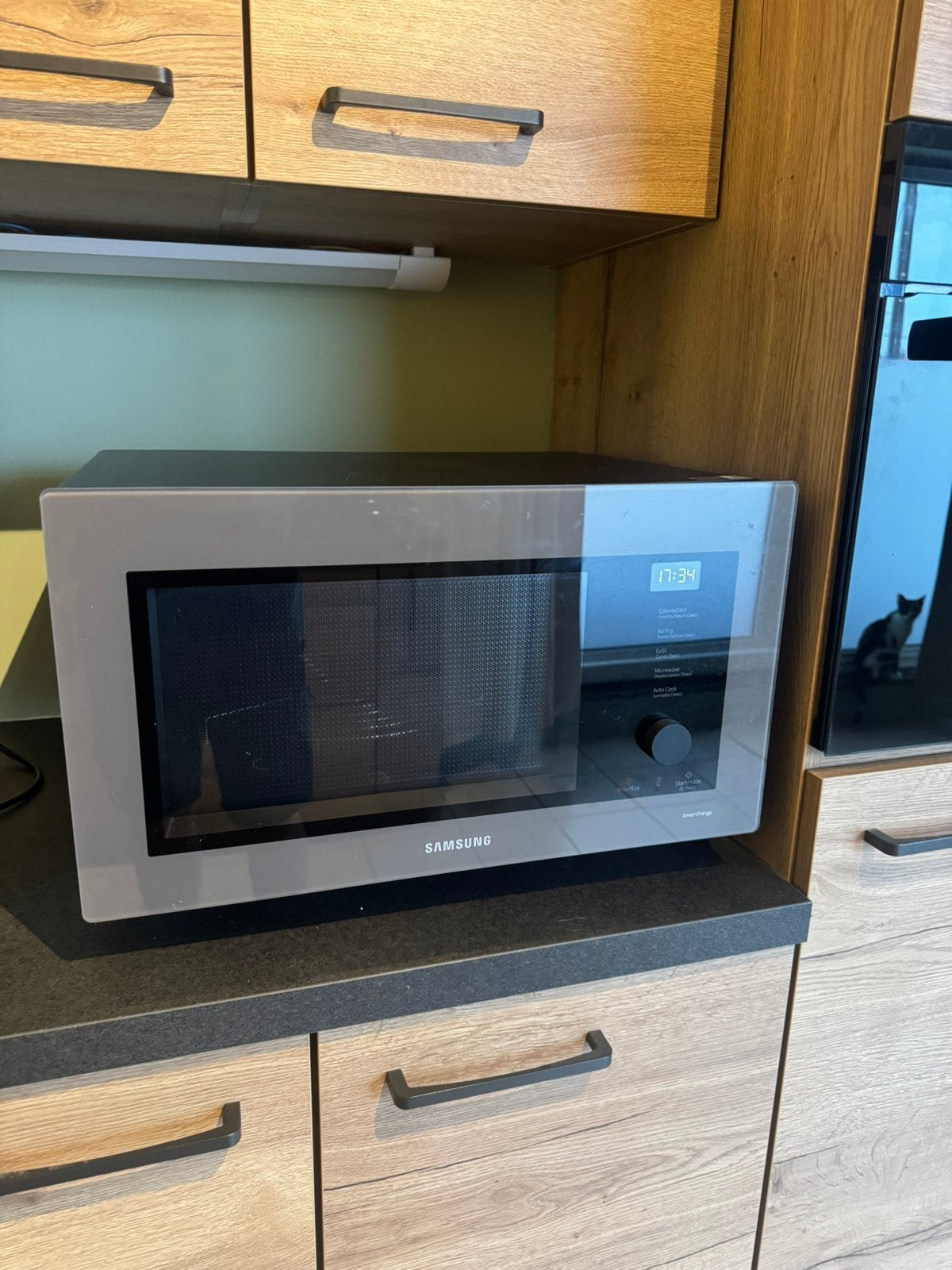 Samsung combi microgolfoven – Air Fry – Grill – Hetelucht, Enlèvement, Comme neuf, Gril, Micro-ondes