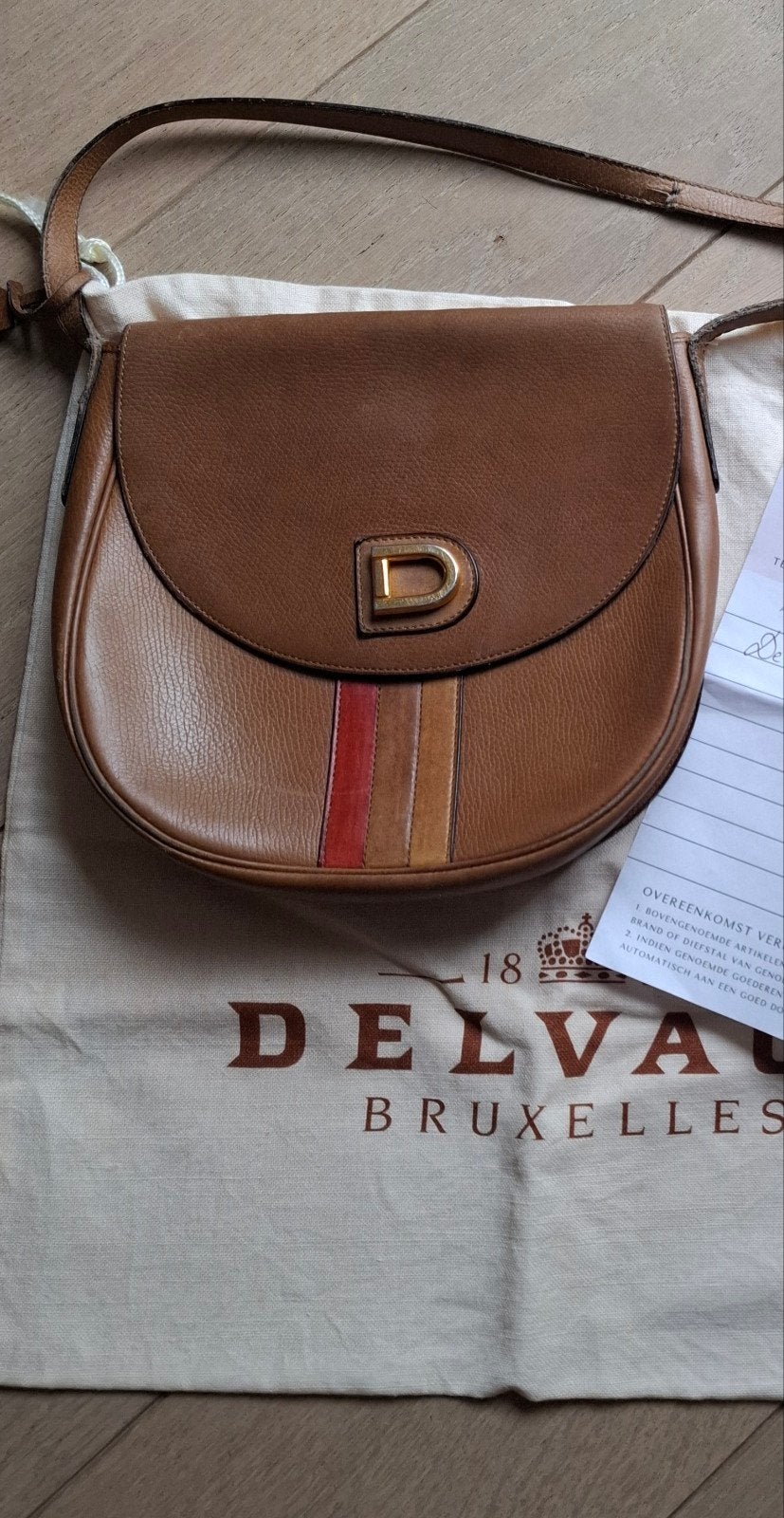 Sac à bandoulière DELVAUX., Bijoux, Sacs & Beauté, Sacs | Sacs Femme, Enlèvement ou Envoi, Sac à main