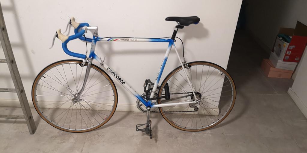 Concorde racefiets, Fietsen en Brommers, Gebruikt, 10 tot 15 versnellingen, Heren, 57 tot 61 cm