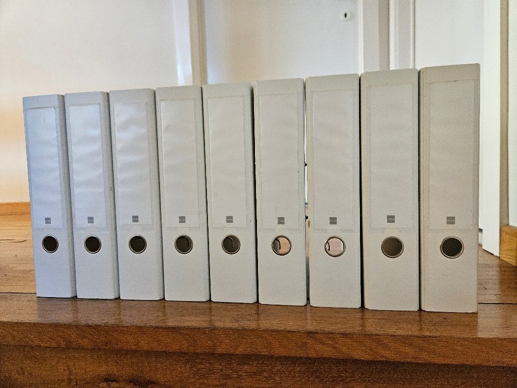 Ringmappen, Diversen, Ophalen, Gebruikt