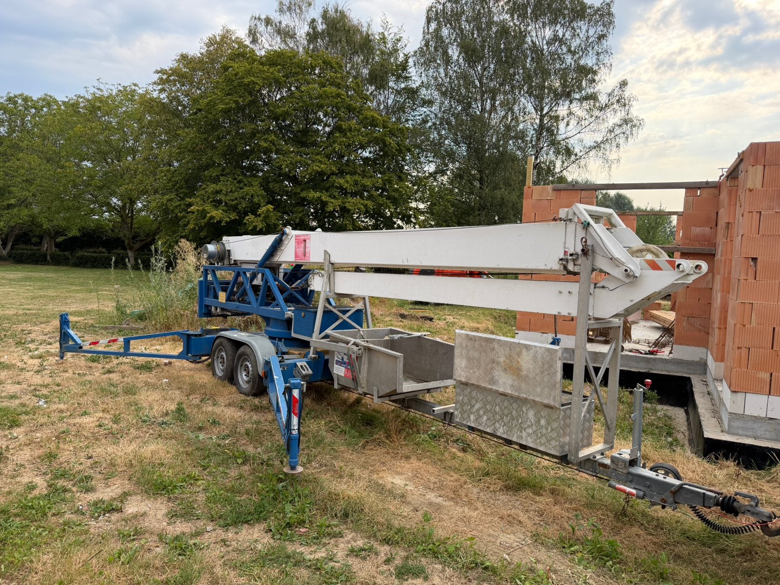 Klaas Alu-kraan K17-24 – goede staat, Enlèvement, Utilisé