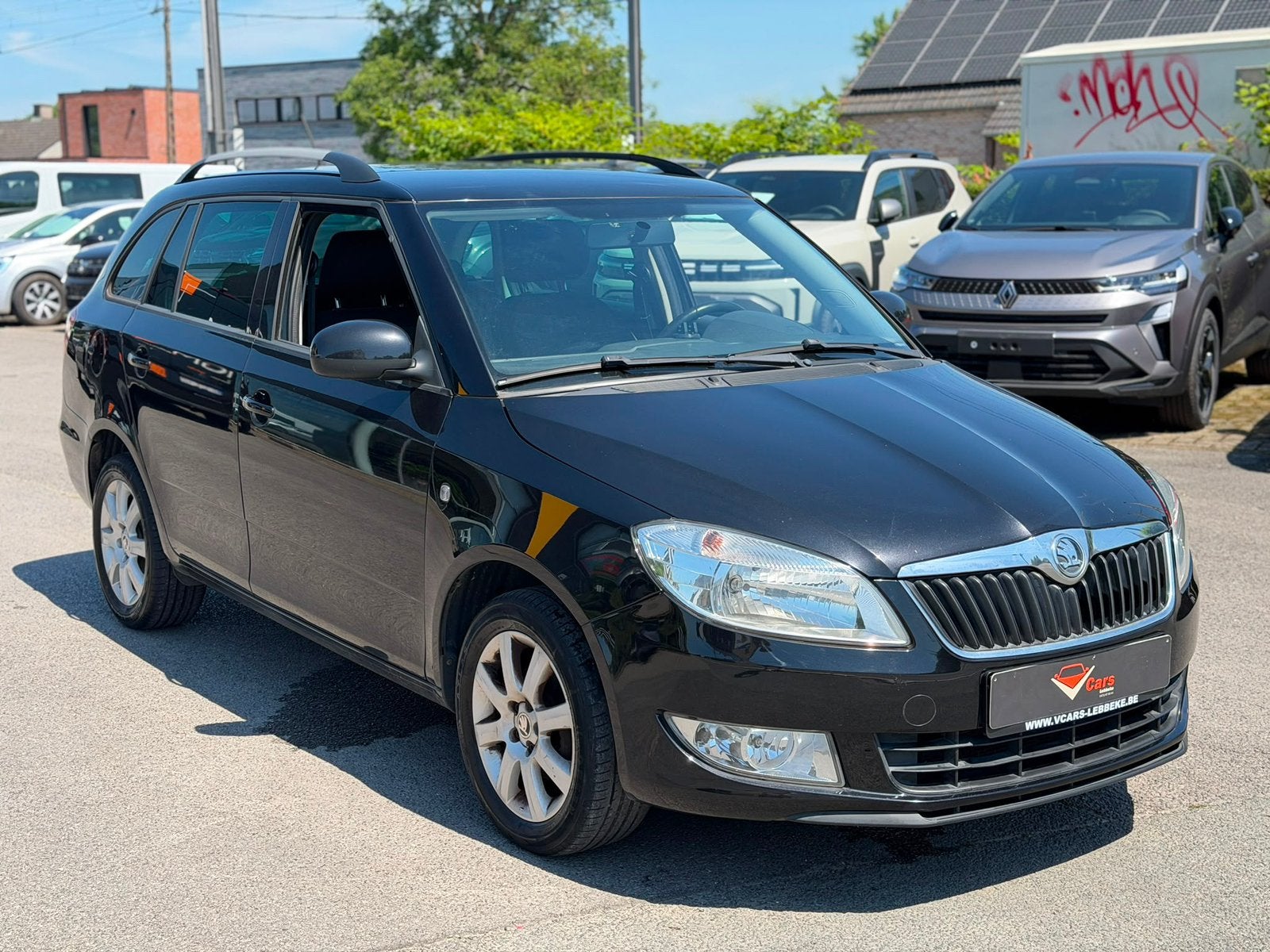 Skoda fabia break benzine airco GOEDE STAAT+ keuring vvk, Auto's, Euro 5, Bedrijf, Break, Onderhoudsboekje