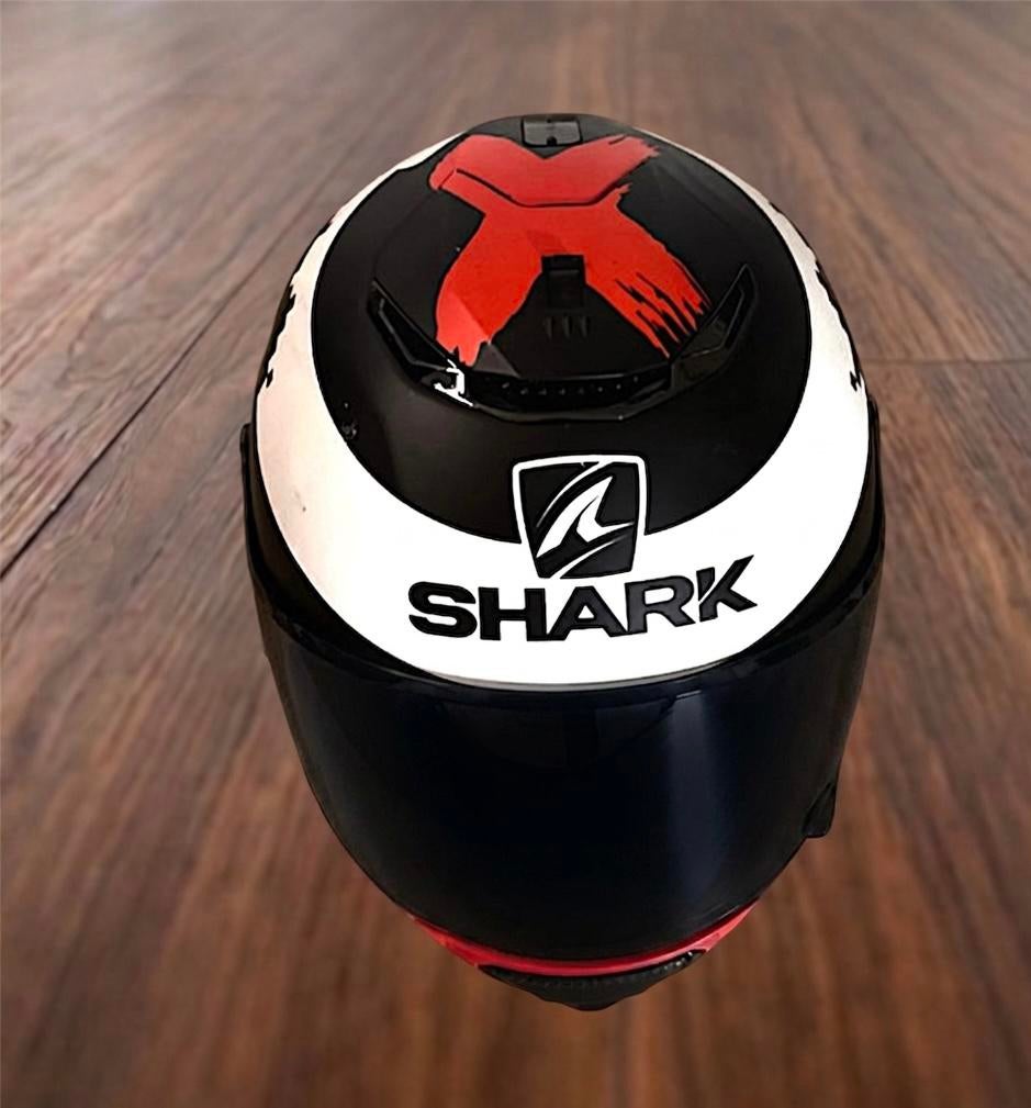 Shark Lorenzo Moto GP helm maat L, Motoren, Kleding | Motorhelmen, Ophalen of Verzenden, L, Integraalhelm, Shark