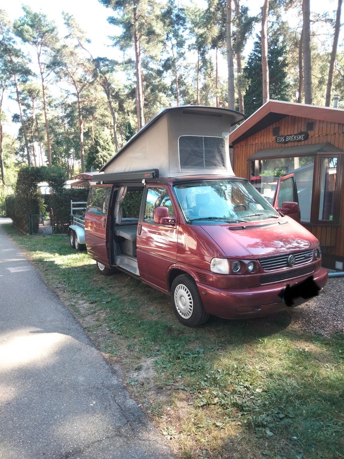 Mooie t4 camper, Caravans en Kamperen, Mobilhomes, Particulier, Standkachel, Hefdak, Ophalen