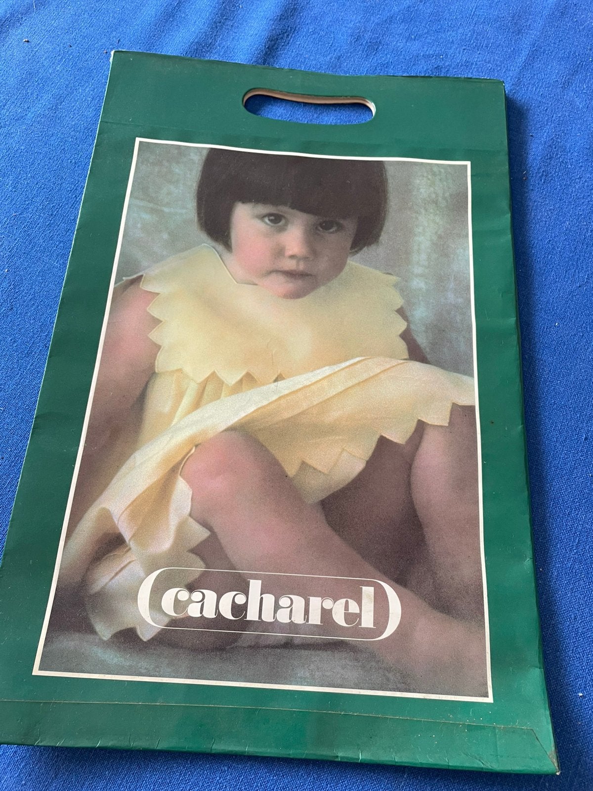 Vintage “Cacharel” kledingzak/tas ‘70, collectorsitem, Ophalen of Verzenden, Zo goed als nieuw
