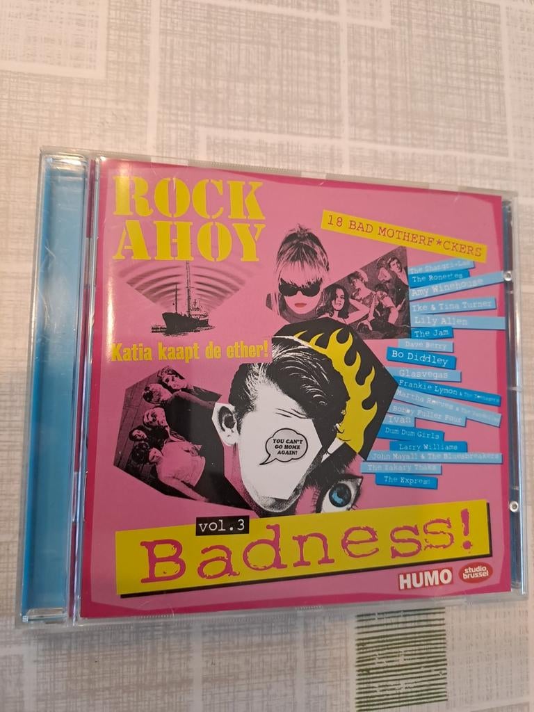 Rock Ahoy vol.3 : badness cd, Ophalen of Verzenden