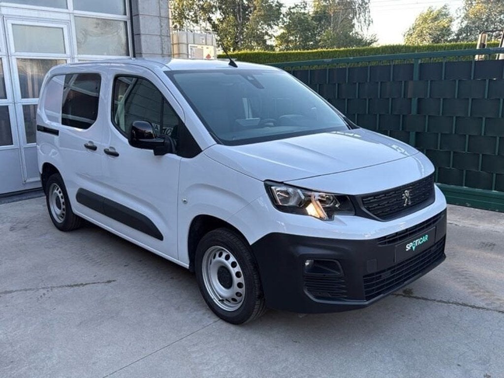 Peugeot Partner lichte vracht AUTOMAAT 130 PK met ruit in z, Auto's, Automaat, Monovolume, Parkeersensor, Wit