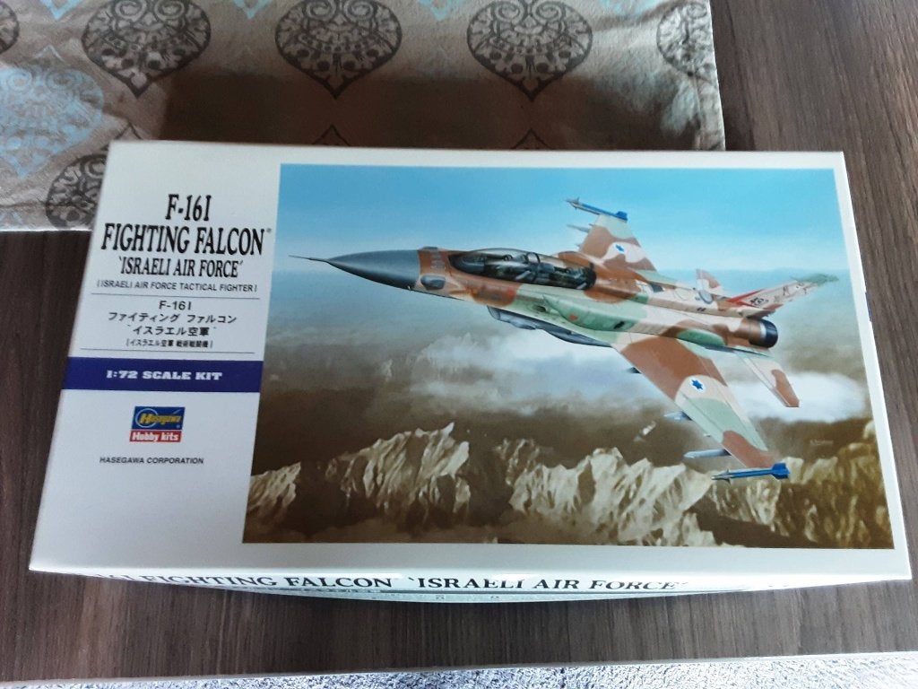 F 16 I Hasegawa 1/72 Complet Etat Neuf, Hobby en Vrije tijd, Ophalen, Nieuw, Vliegtuig, Hasegawa