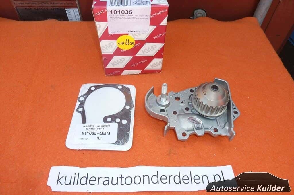 Waterpomp Dacia Logan Sandero Renault Megane Clio KWP Nieuw, Neuf, Renault, -, -