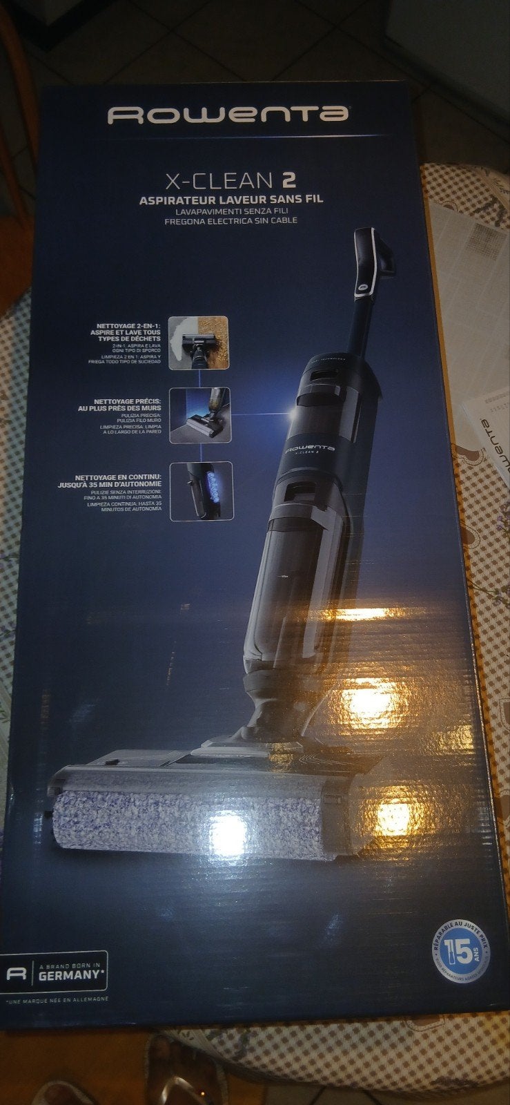 Rowenta X-Clean 2 nieuw, Ophalen, Steelstofzuiger, Rowenta