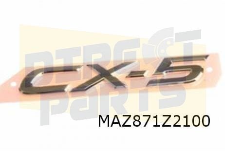 Mazda CX-5 embleem tekst ''CX-5'' achter Origineel! KD535172, Neuf, -, -, Mazda