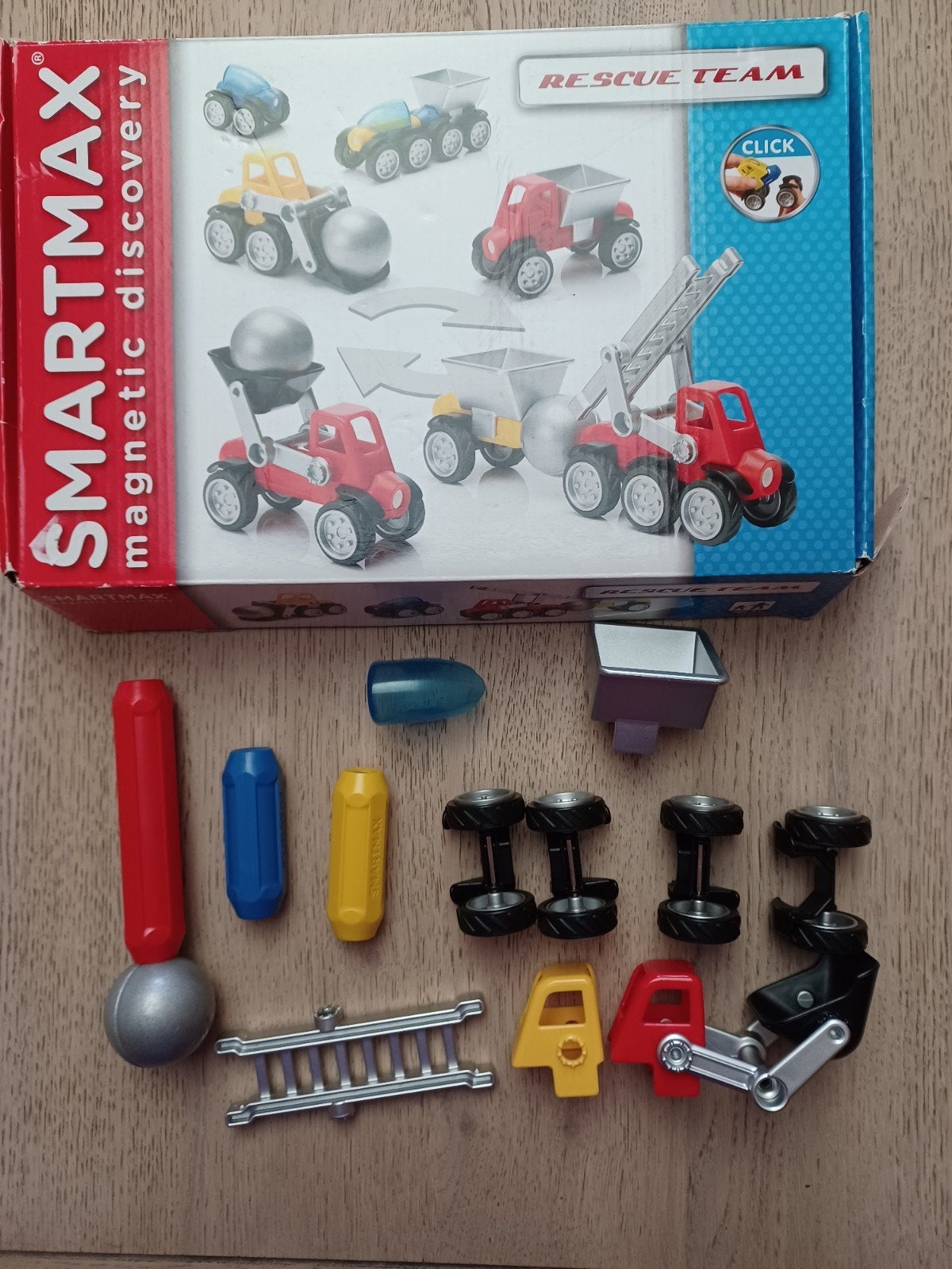Smartmax magnetisch constructiespeelgoed, Enlèvement, Utilisé, Construction