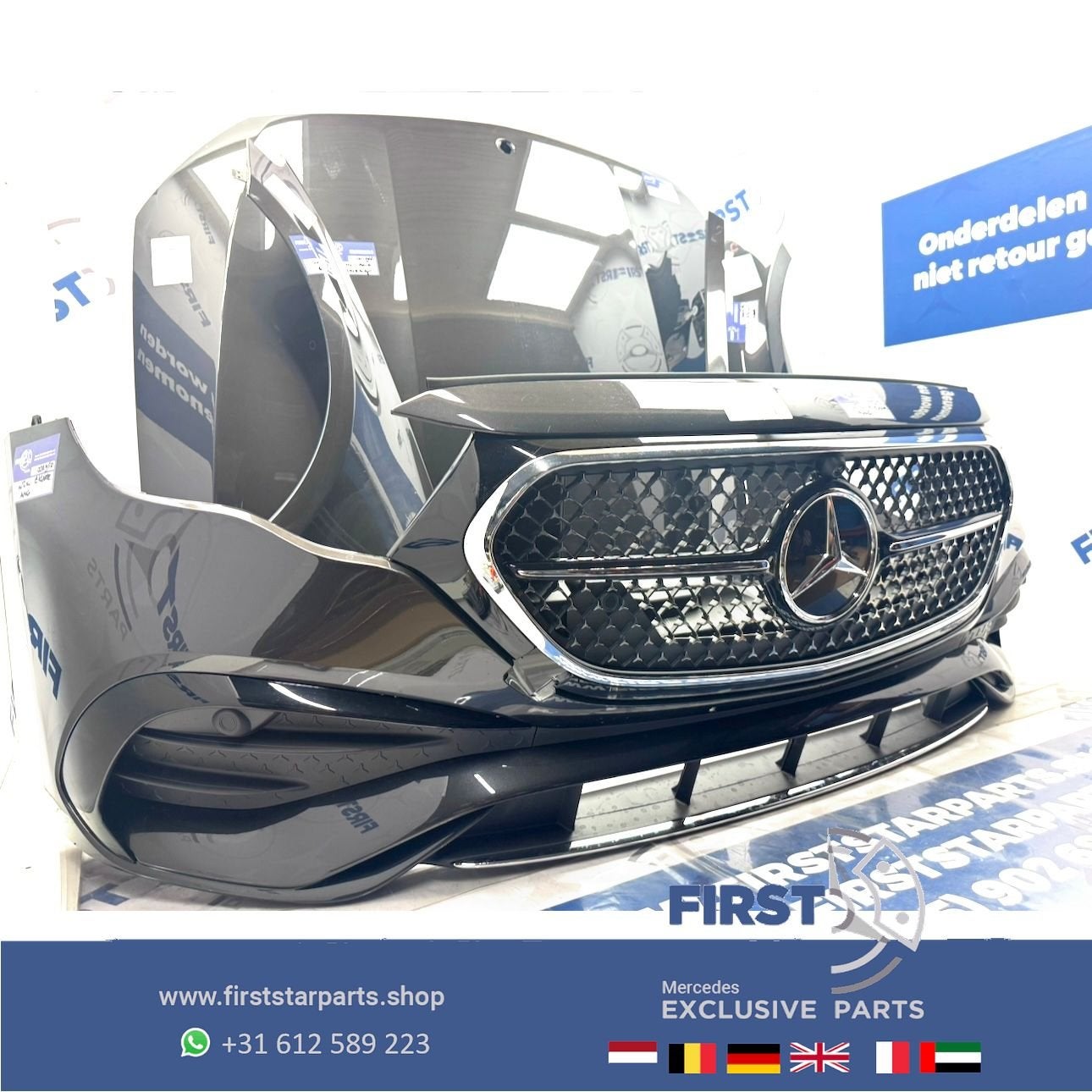 (2026) W214 S214 E KLASSE VOORKOP COMPLEET FRONT ORIGINEEL M, Utilisé, -, Avant, -