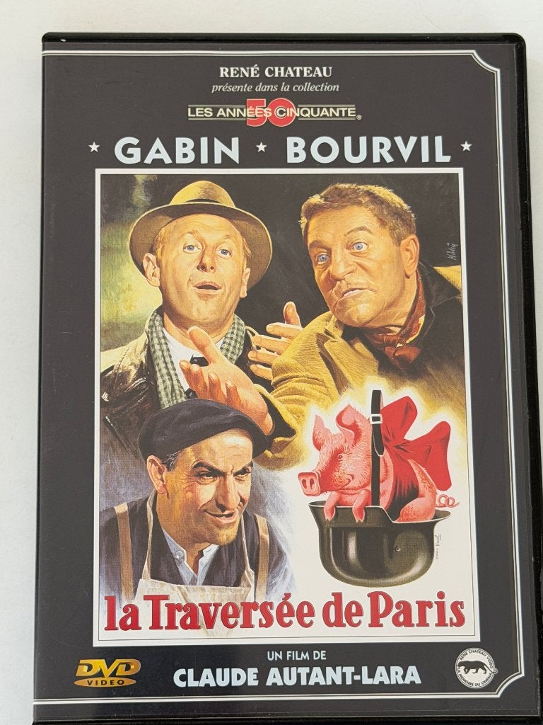 La Traversée de Paris (Gabin, Bourvil) Import DVD, CD & DVD, Import, Enlèvement ou Envoi, Français, Utilisé