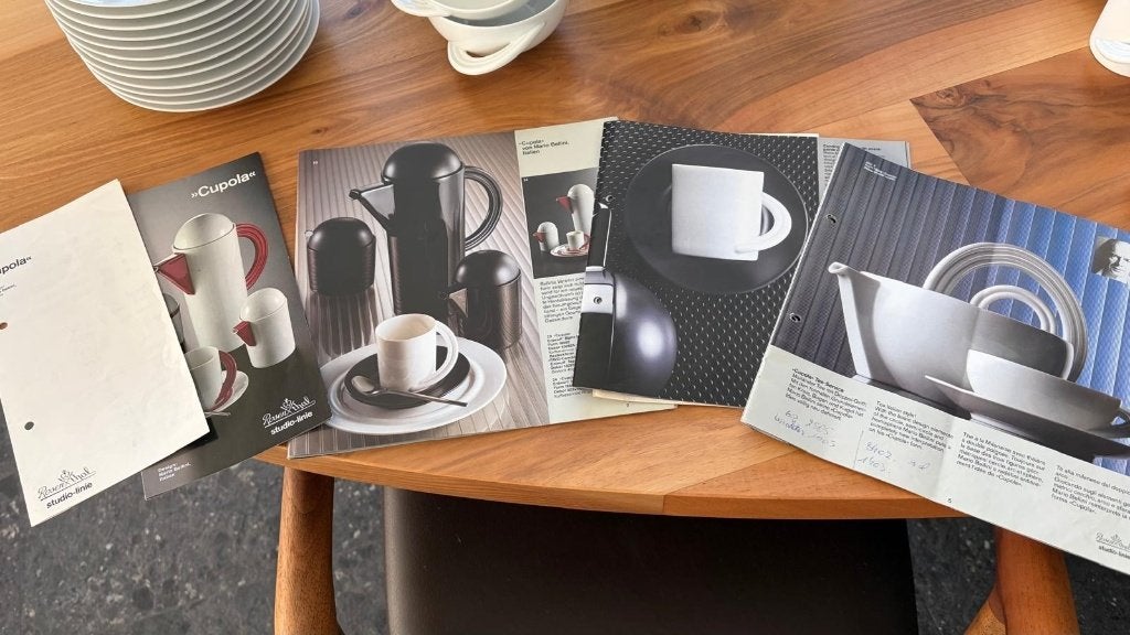 ROSENTHAL STUDIO-LINE servies CUPOLA van MARIO BELLINI, Huis en Inrichting, Keuken | Servies, Zo goed als nieuw, Compleet servies