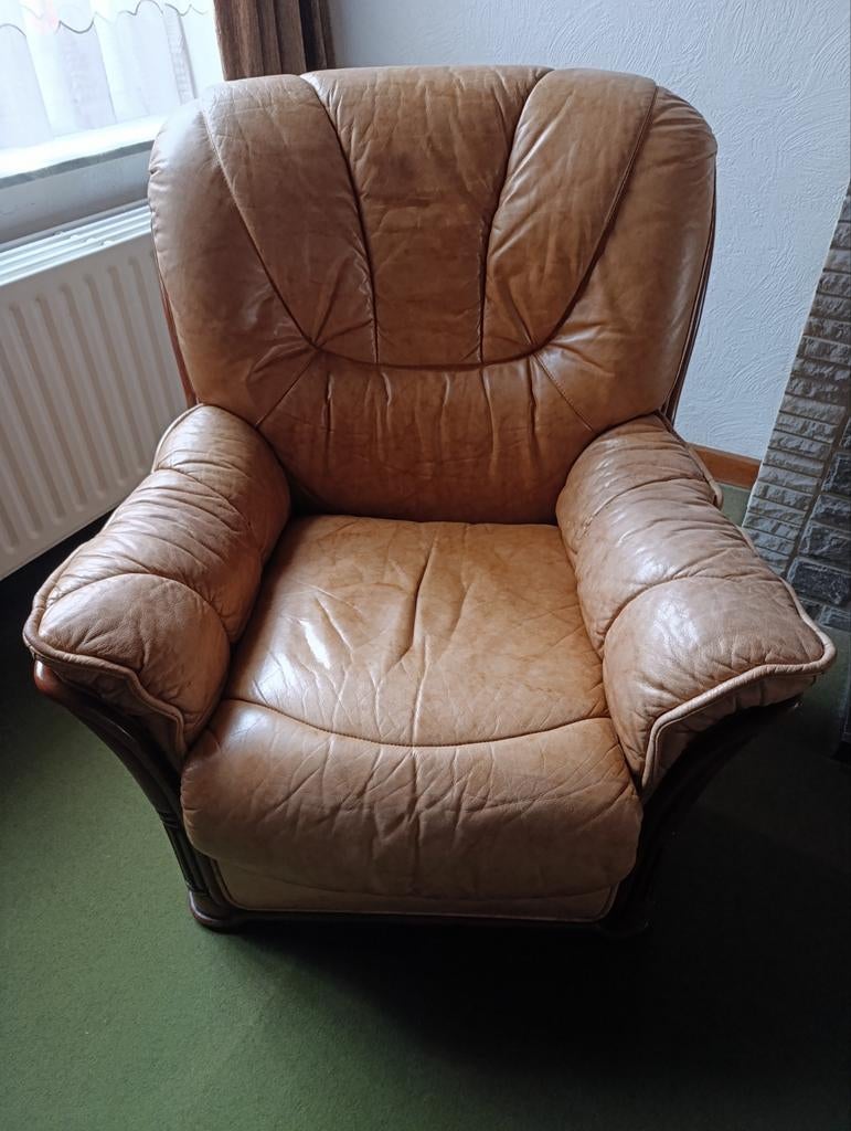 Lederen zetel, Ophalen