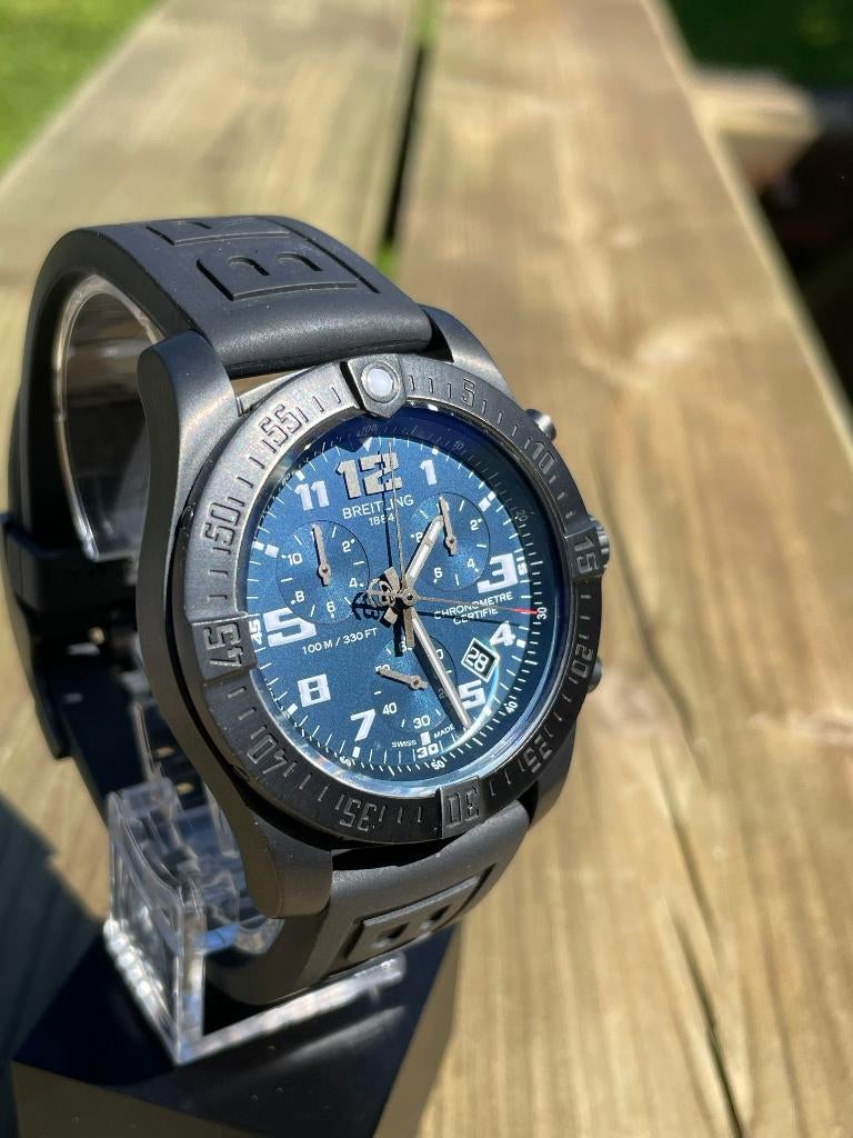 Breitling Chronospace Evo Night Mission, Handtassen en Accessoires, Horloges | Heren, Ophalen, Overige materialen, Breitling, Polshorloge