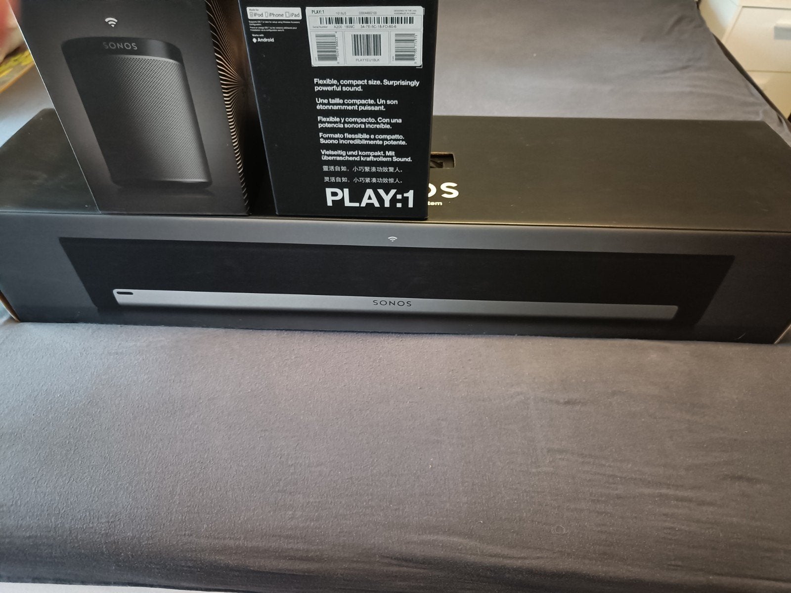 Sonos suround systeem, Enlèvement
