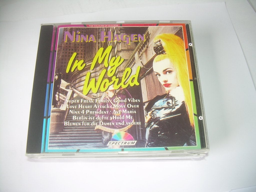 CD - NINA HAGEN - DANS MON MONDE, CD & DVD, CD | Rock, Pop rock, Enlèvement ou Envoi, Premier pressage, Comme neuf