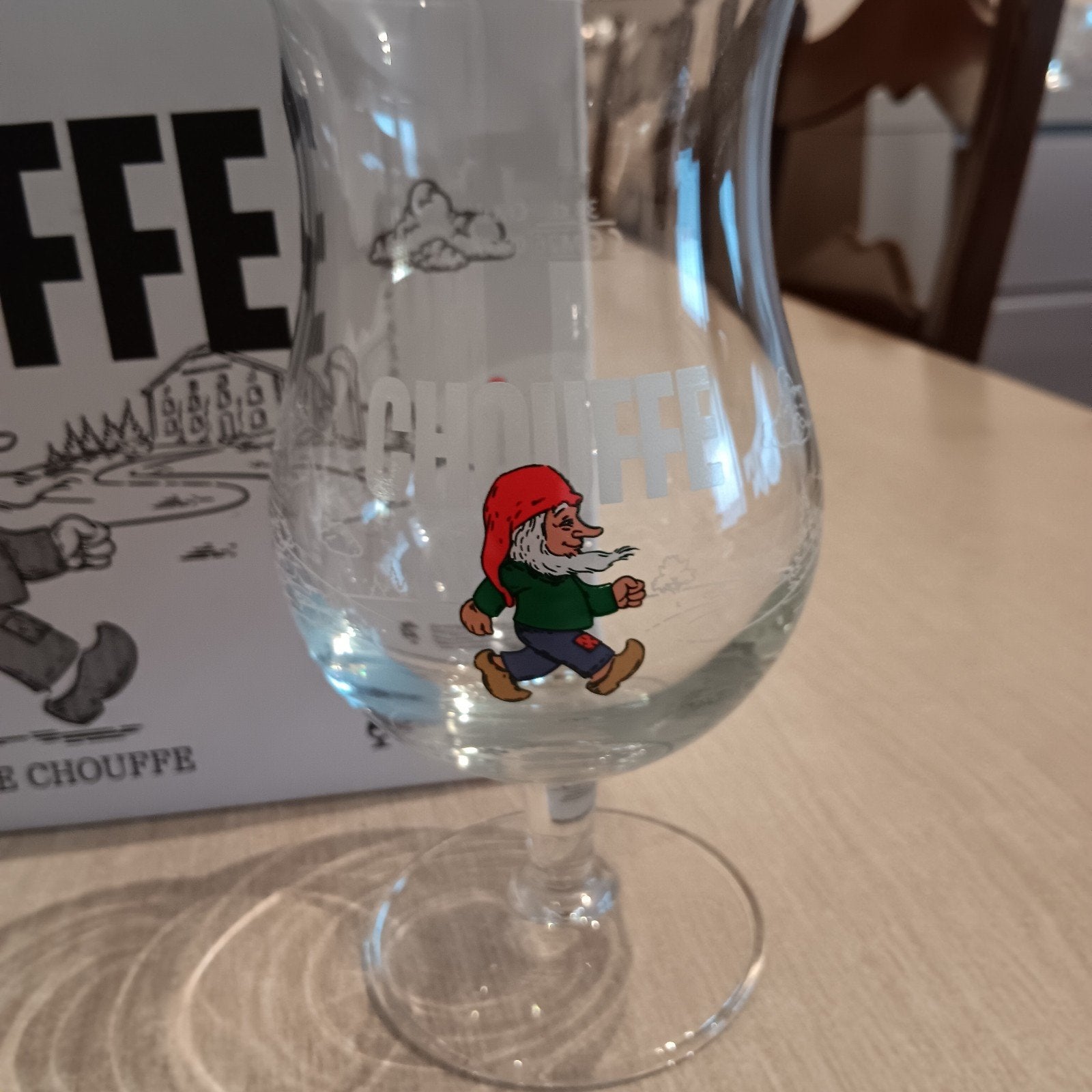 chouffe glazen, Ophalen, Nieuw