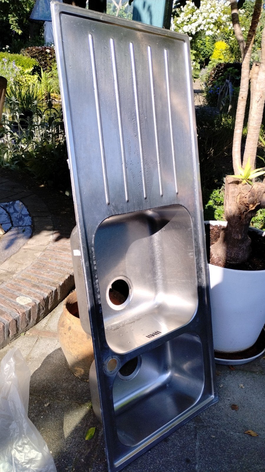 Keukenvaatbak inox, Huis en Inrichting, Ophalen