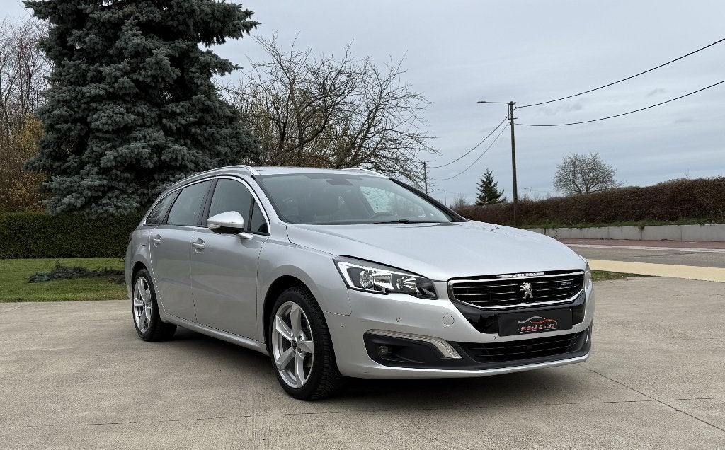 Peugeot 508 1.6 HDi ** Automatique - Caméra ** GAR 12M, Argent ou Gris, Achat, Euro 6, Entreprise