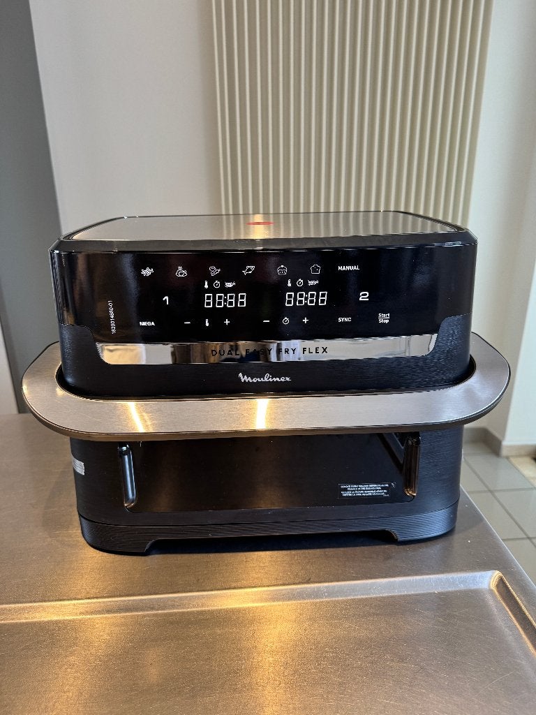 Moulinex Dual Easy Fry Flex EZ9228F0 — NOUVEAU, Electroménager, Enlèvement, Neuf, Friteuse à air, 1500 grammes ou plus