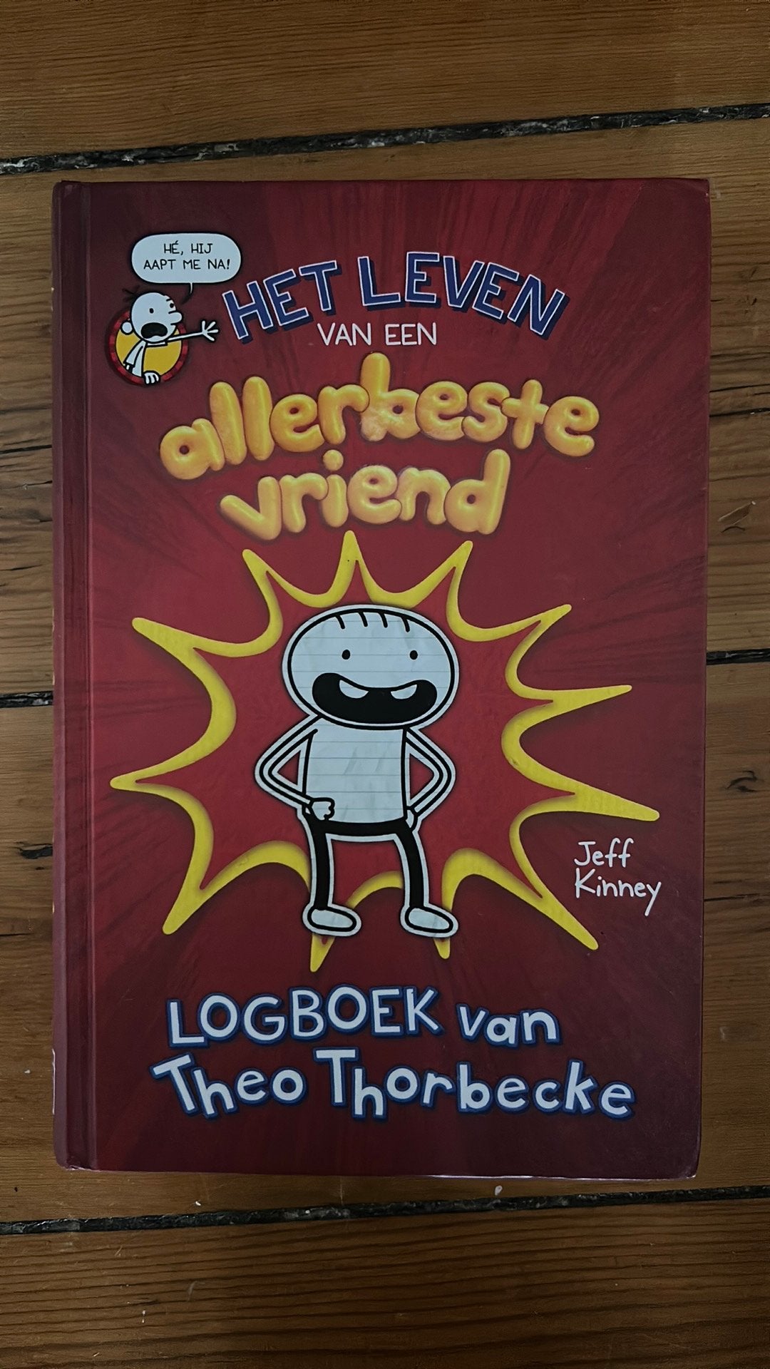 Jeff Kinney - Logboek van Theo Thorbecke, Ophalen of Verzenden, Jeff Kinney