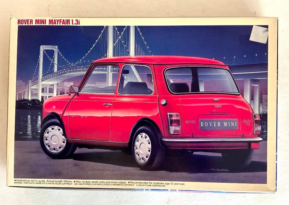 MINI Mayfair 1.3i bouwdoos Fujimi schaal 1:24., Hobby en Vrije tijd, Modelbouw | Auto's en Voertuigen, Ophalen of Verzenden, Zo goed als nieuw