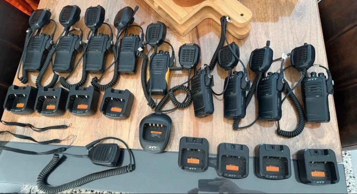 Walkie talkies HYt, Ophalen of Verzenden