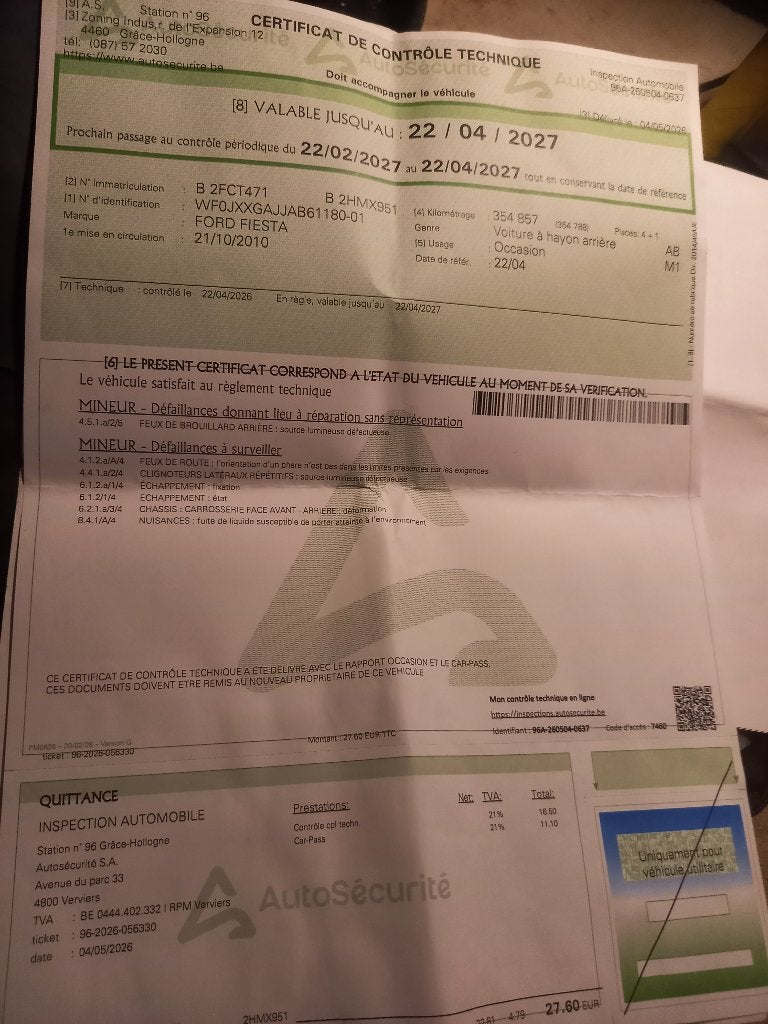 Ford fiesta, Euro 5, Achat, Boîte manuelle, 5 portes