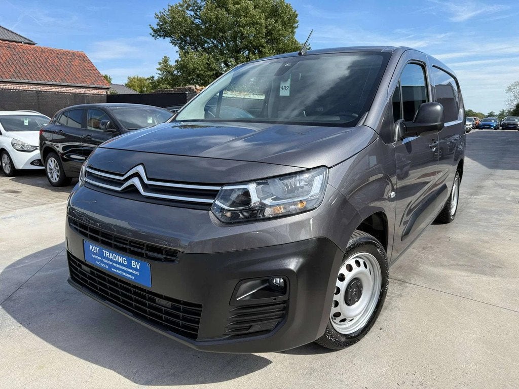 Citroën Berlingo 1.5 BLUEHDI XL L2 AUTOMAAT 130PK 3 ZIT NAV, Automaat, Stof, Gebruikt, 4 cilinders