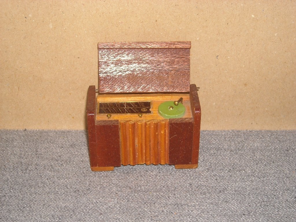 Muziekmeubel - past in Lundby, Collections, Enlèvement ou Envoi, Utilisé