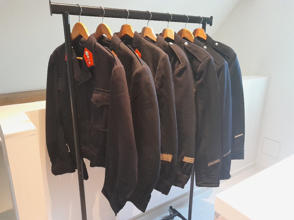 Rijkswacht - Lot Battledress: Brigadier tem Adjudant-Chef, Verzamelen, Ophalen of Verzenden, Rijkswacht, Kleding of Schoenen