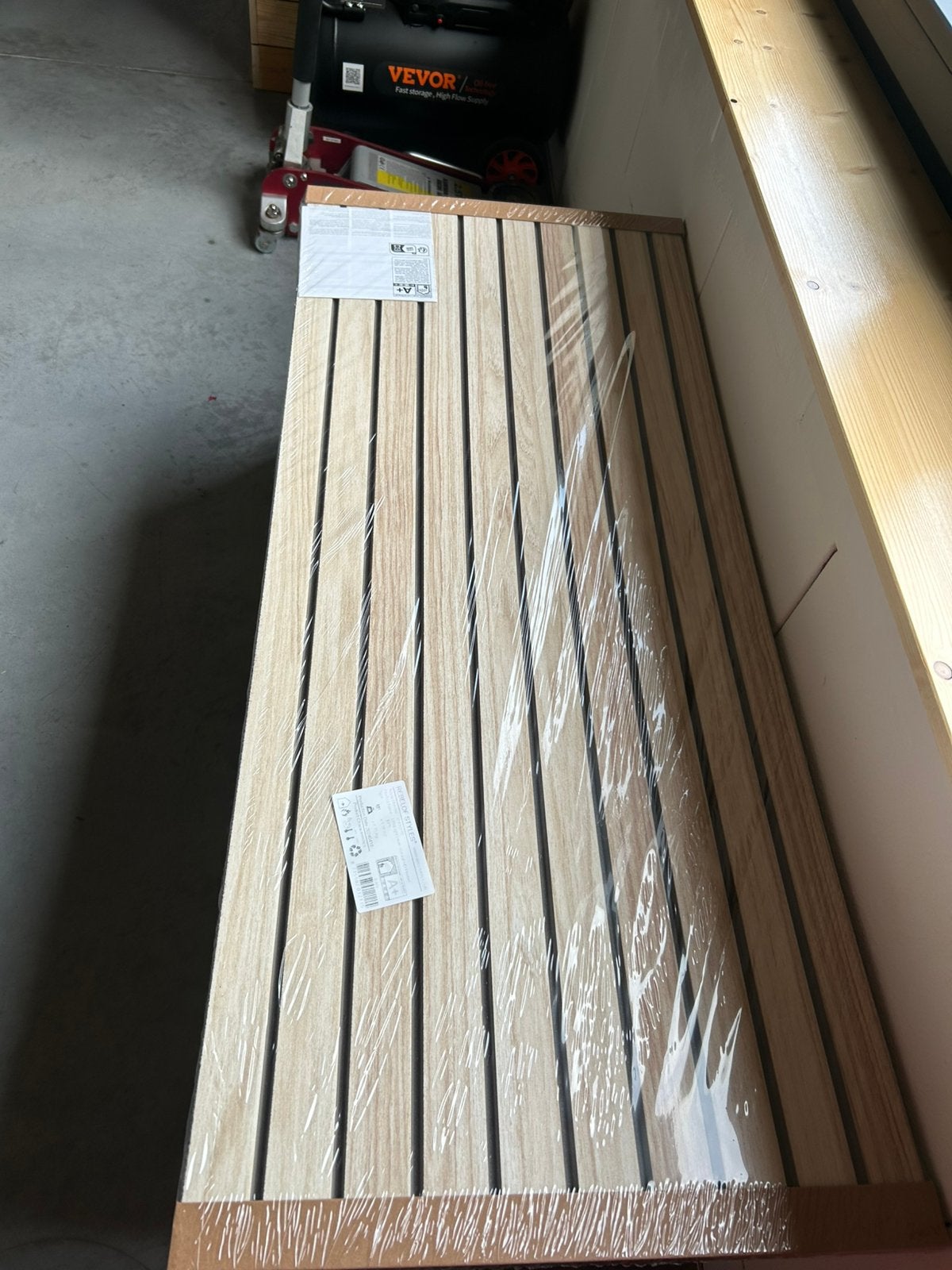 Houtlook wandbekleding, Ophalen, Nieuw