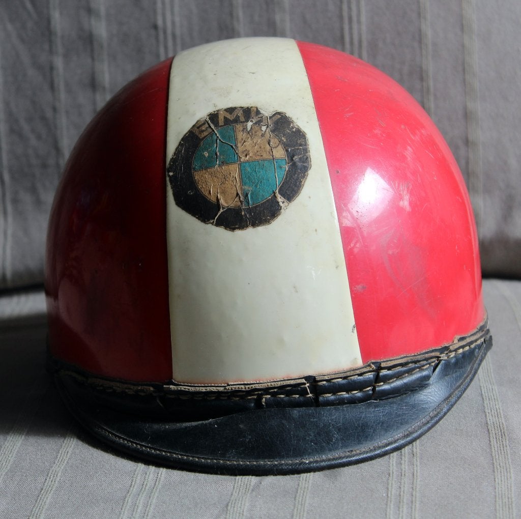 Vintage Franse Motorhelm NF, Autres marques, Seconde main, S, Casque off road