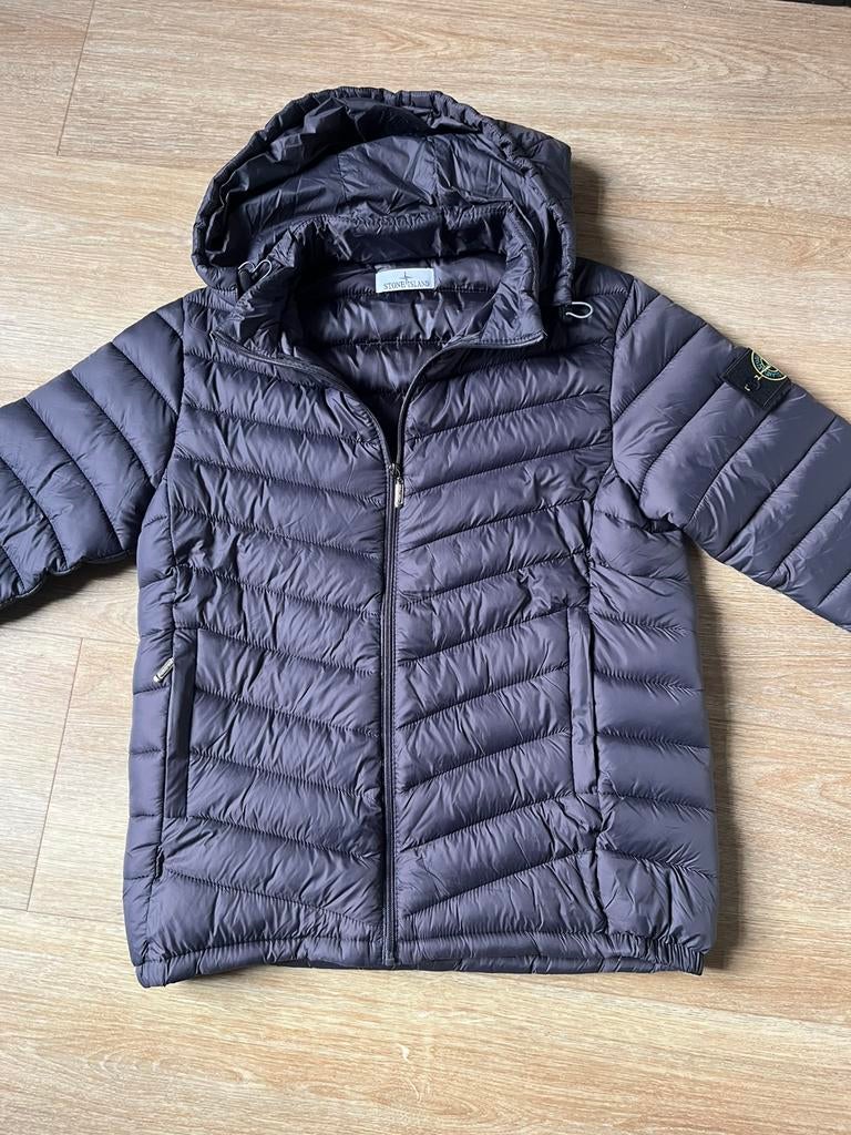 Stone island jas, Kleding | Heren, Verzenden, Zo goed als nieuw, Grijs