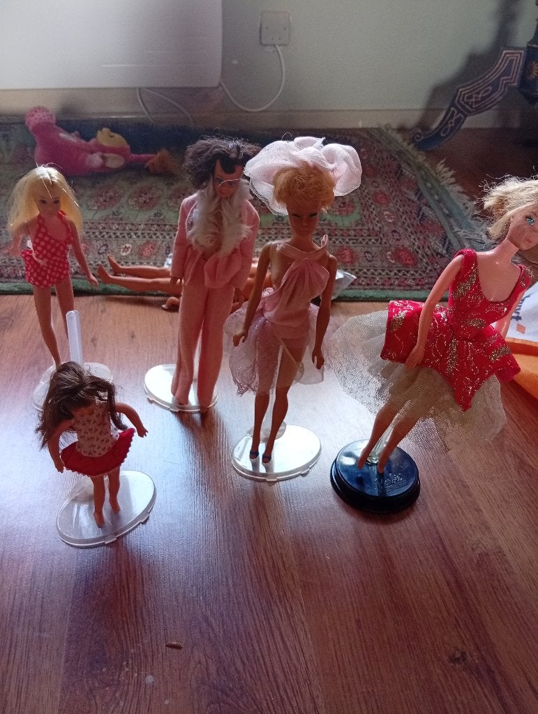 Lot de barbies vintage 60 70 et accessoires, Enlèvement, Utilisé, Barbie