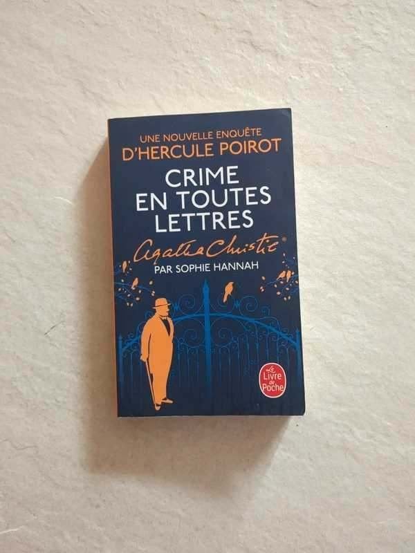 Crime en toutes lettres d'Agatha Christie., Livres, Policiers, Enlèvement ou Envoi, Comme neuf, Sophie Hannah