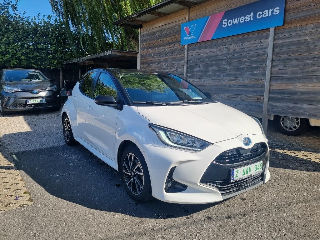 TOYOTA YARIS, Auto's, Stof, Wit, 5 zetels, 3 cilinders