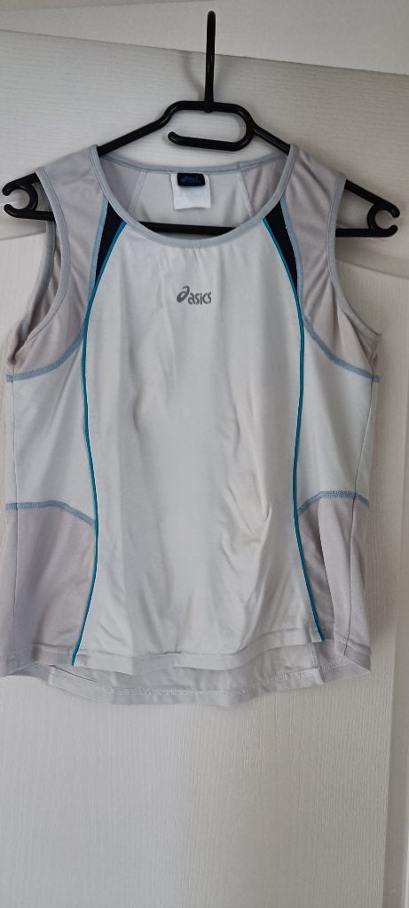 sporttopje Asics (wit), Sport en Fitness, Loopsport en Atletiek, Ophalen, Asics