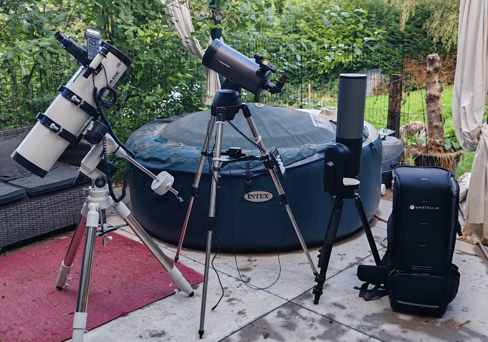 sets telescopes pour debutants, Enlèvement