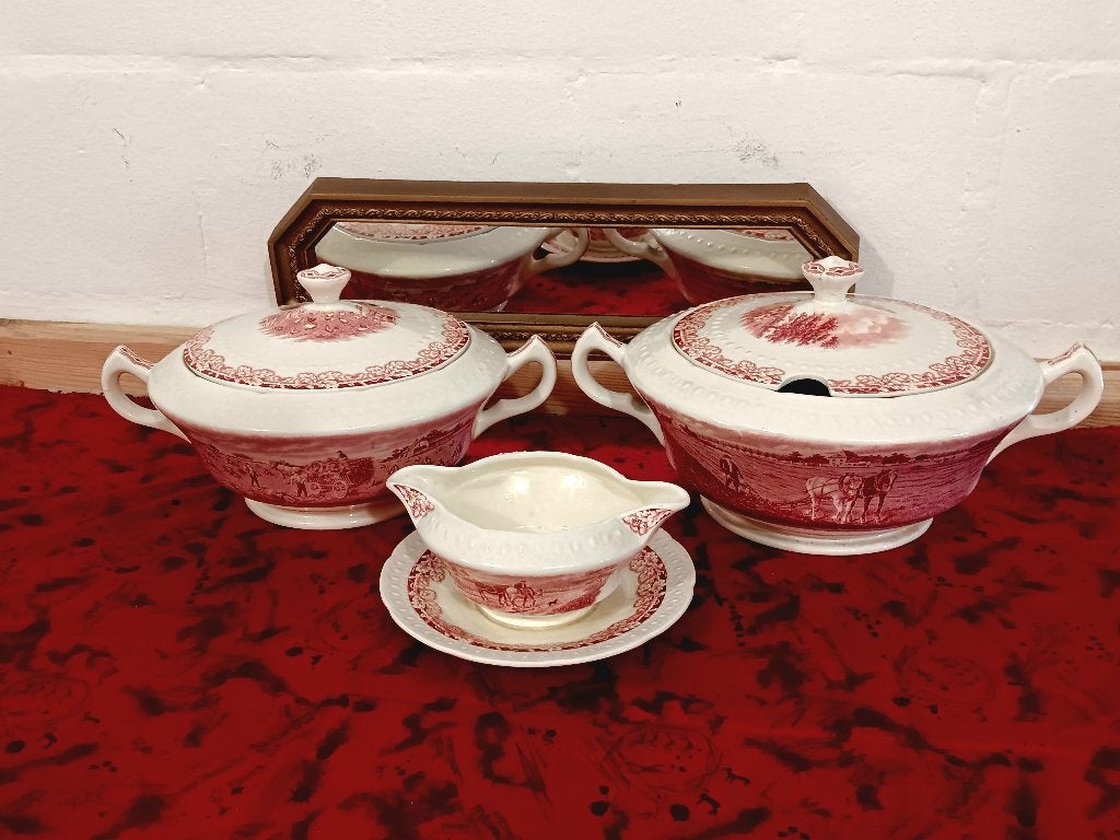 Pétrus Regout set Boerenhove munten, Ophalen